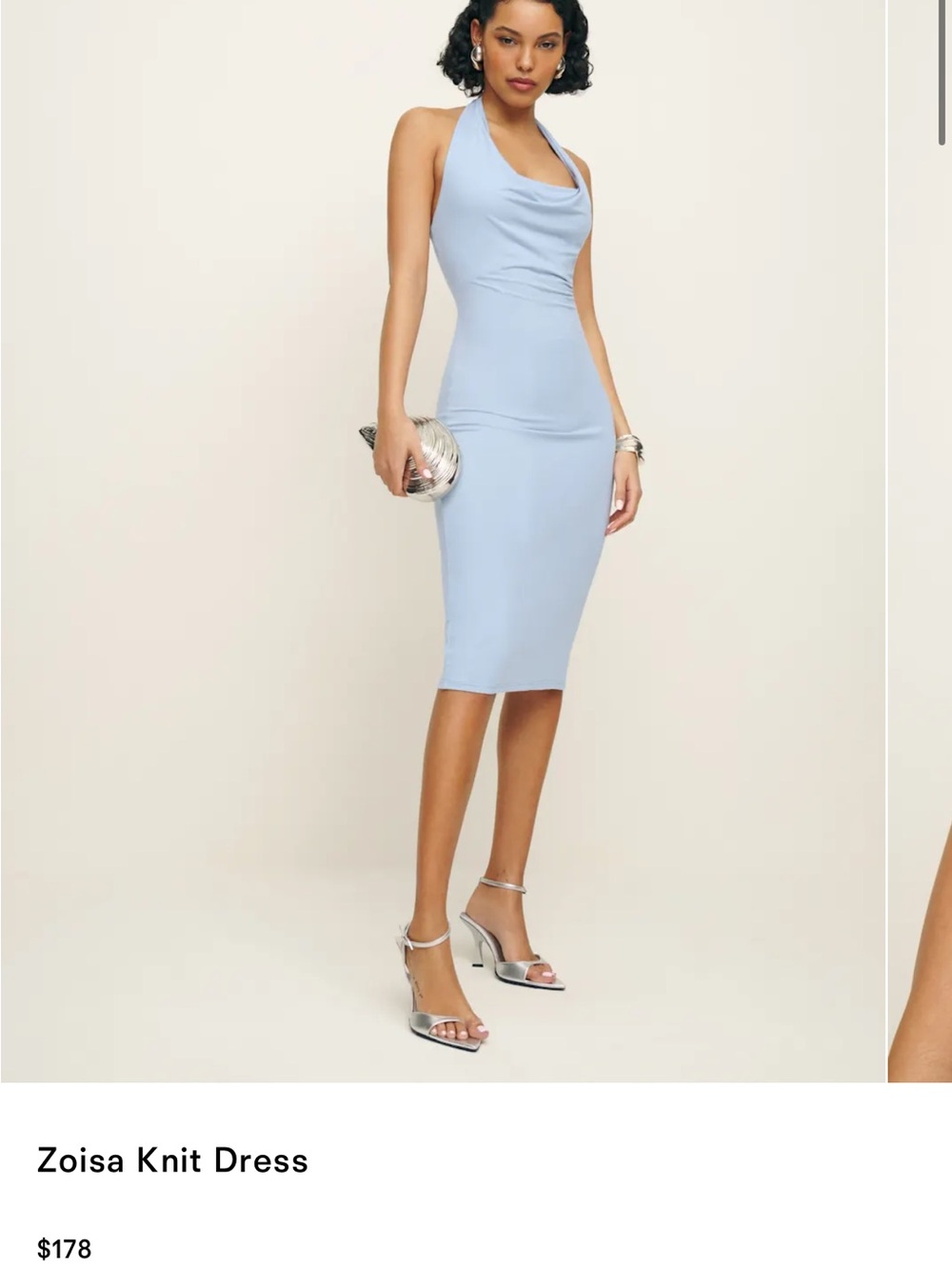 Reformation Zoisa Knit dress